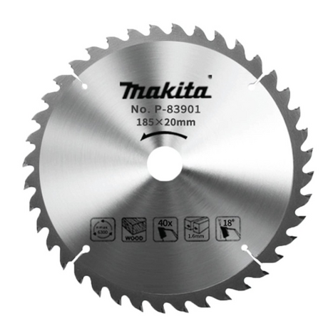 Lưỡi cưa đa góc 185x40T MAKITA P-83901