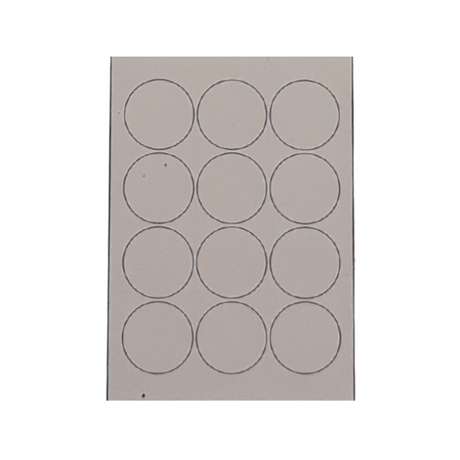 Tomy A4 No. 142 round decal 60 mm (12 stickers)