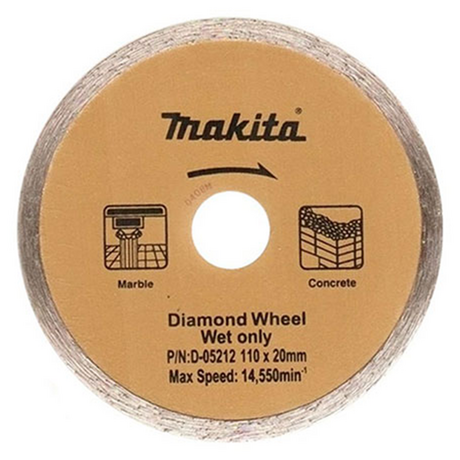Lưỡi cắt kim cương dạng mép liên tục 110x20mm MAKITA D-05212
