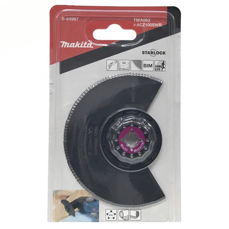 Saw blade for multi-purpose machine 100mm/TMA063 MAKITA B-64967