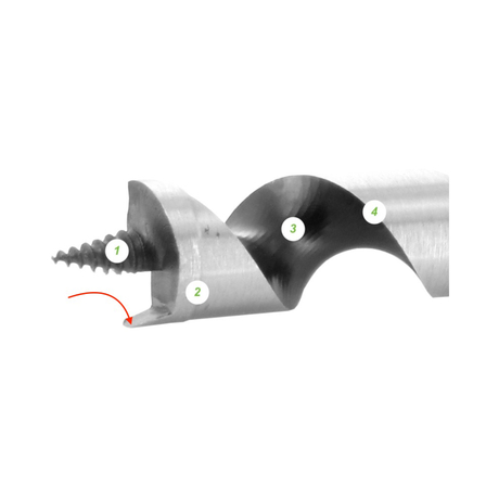 Spiral drill bit 18mm MAKITA D-31382