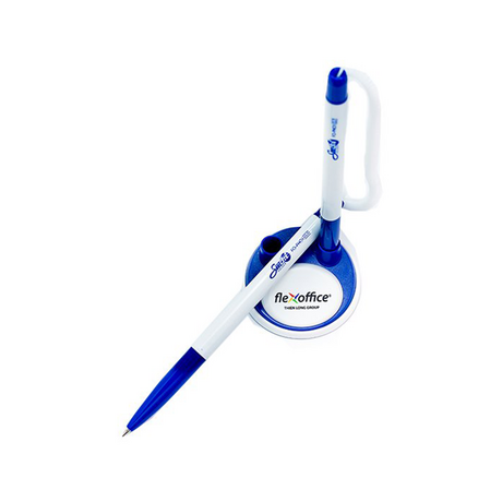 Thien Long 2-piece blue desk signature pen