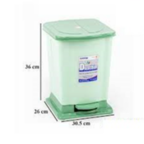 Duy Tan medium pedal plastic trash can no.740