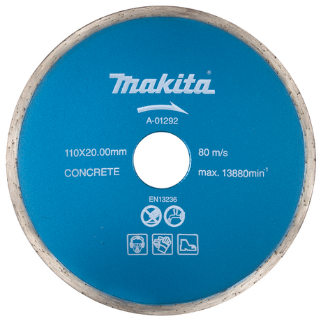 Diamond cutting blade 110 (wet) MAKITA A-01292