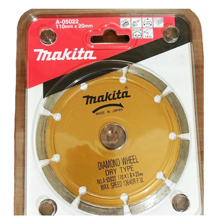 Lưỡi cắt kim cương 110mm MAKITA A-05022