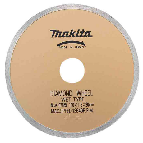 Lưỡi cắt kim cương 110mm (ướt) MAKITA A-07185