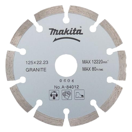 Diamond cutting blade for 125mm MAKITA A-84012