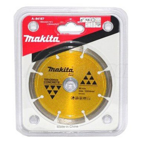 Lưỡi cắt kim cương dành cho bê tông 105mm MAKITA A-84187