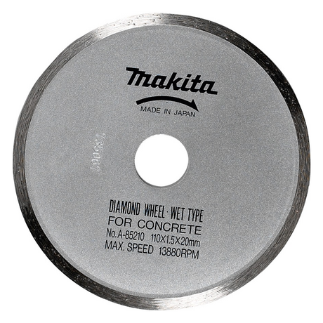 Diamond cutting blade 110 (wet) MAKITA A-85210