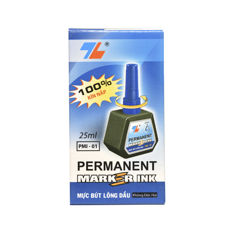 Thien Long Oil-based Ink 25ml Blue