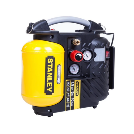 Stanley 5L Oil-free Air Compressor DN200/10/5