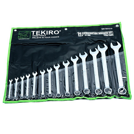 Bộ cờ lê 8-32mm TEKIRO WR-SE0310 (14 chi tiết)