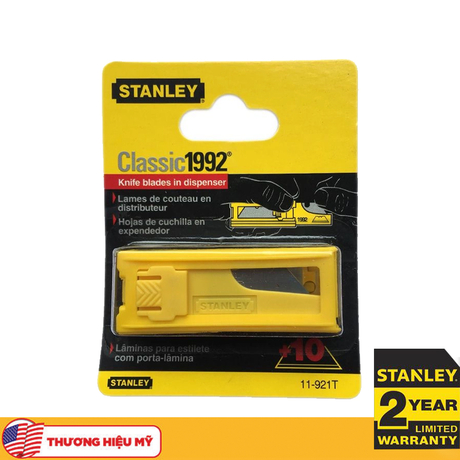 Hộp 10 lưỡi dao rọc cáp Stanley 11-921T