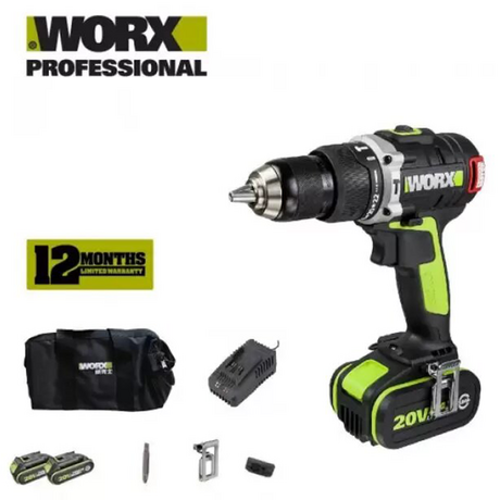 Máy khoan động lực dùng pin 20V Worx WU189.2 (không dùng chổi than)