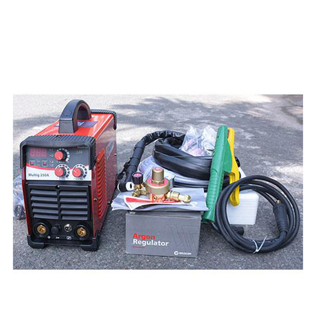 Weldcom Multig 250A tig welding machine with TIG/Stick function