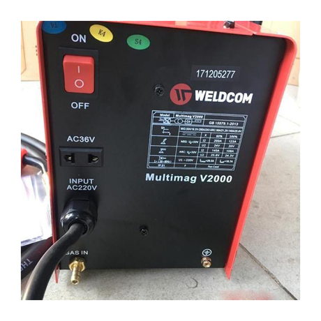 Máy hàn bán tự động Weldcom Multimag V2000 (220V)