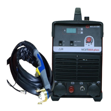 Máy cắt kim loại Plasma Weldcom VCUT 80A Plus (380V)