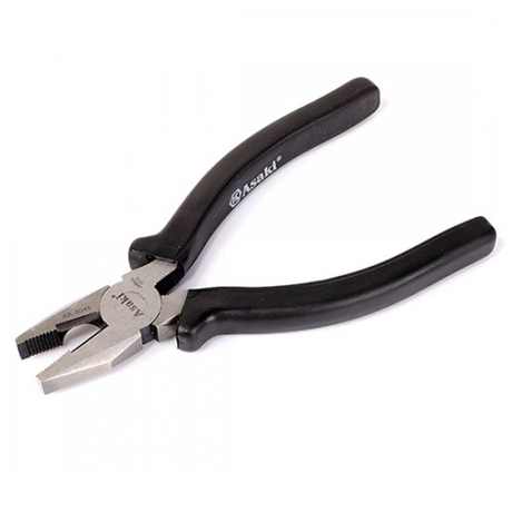 Asaki AK-8046 7 inch insulated toothed pliers