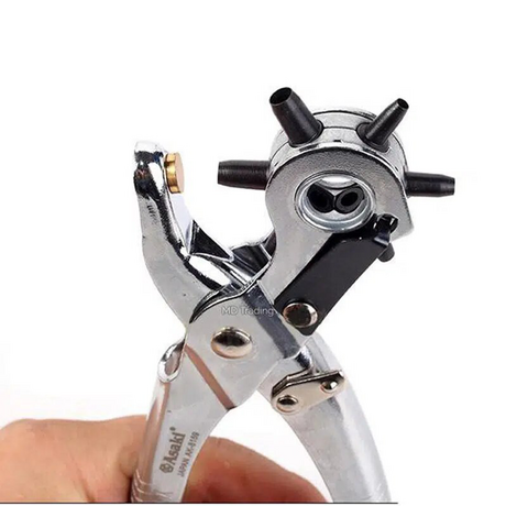 Round hole punch pliers 2.5-5mm Asaki AK-8158