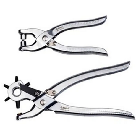 Asaki AK-8159 Hole Punch and Eyelet Pliers Set (2 pieces)