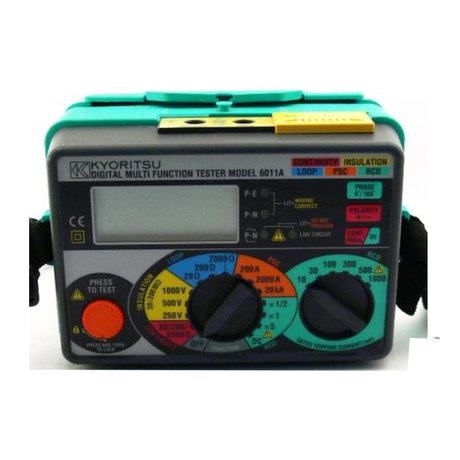 Máy kiểm tra đa năng Kyoritsu 6011A