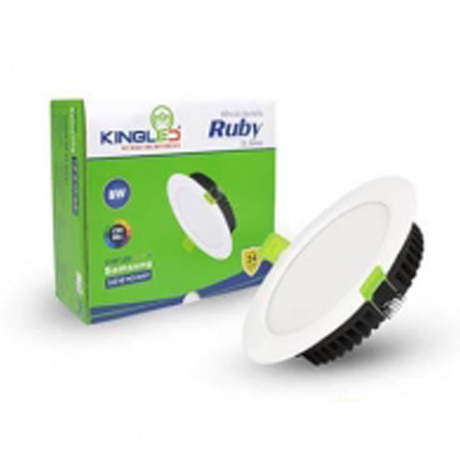 Đèn led âm trần 4000K Kingled DL-8SS-T120-8W (ánh sáng trung tính)