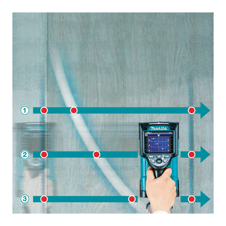 Makita DWD181ZJ battery-powered metal detector without battery and charger