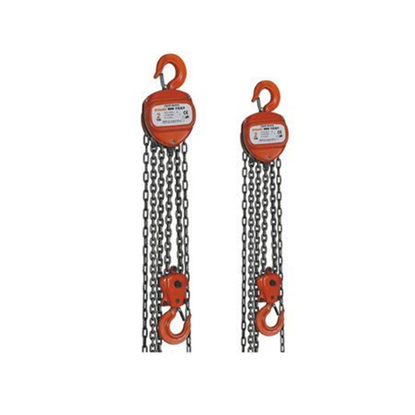 1TX3m Asaki AK-0028 hand chain hoist