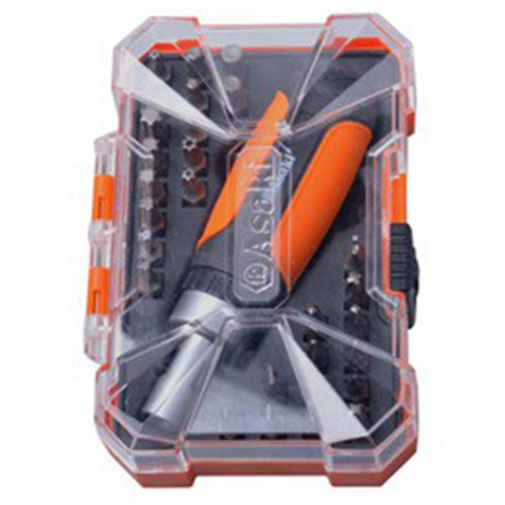 Asaki AK-6360 Screwdriver Bit and Socket Set (29 pieces)