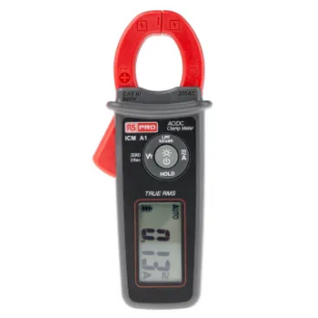 Ampe kìm đo dòng điện 300A, 600V RS PRO 1233256