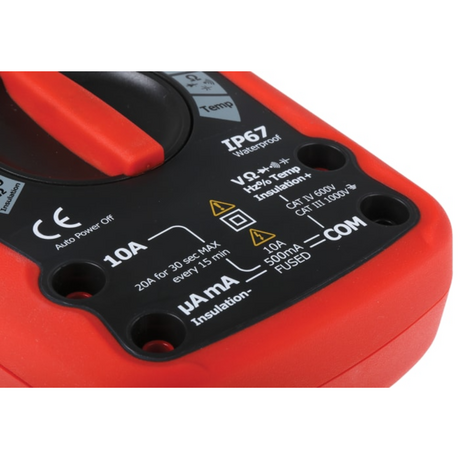 Insulation resistance tester 1000V, 4GΩ RS PRO 1611630