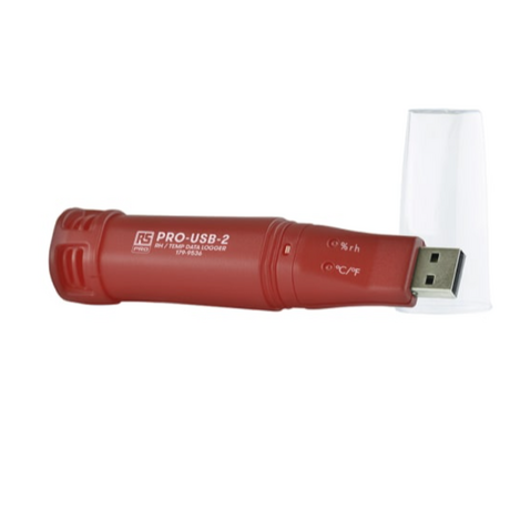 Máy ghi dữ liệu nhiệt độ, độ ẩm RS PRO 1799536