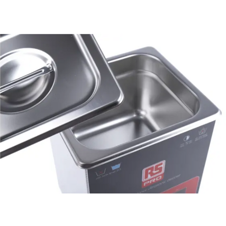 Máy làm sạch bằng sóng siêu âm 100W, 2L RS PRO 1249721