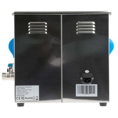 Ultrasonic Cleaner 300W, 9L RS PRO 1249722