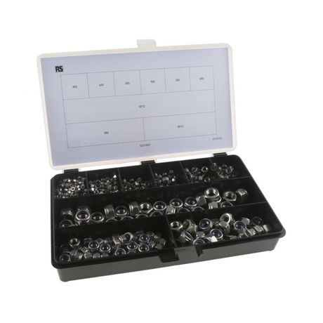 Hộp đai ốc lục giác RS PRO 2009813 (545 chi tiết)