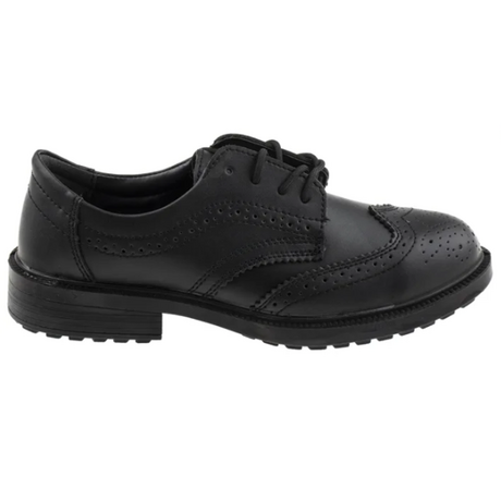 RS PRO Black Men Toe Cap Safety Shoes, EU 42, UK 8, US 9 (462552)