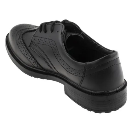 RS PRO Black Men Toe Cap Safety Shoes, EU 43, UK 9, US 10 (462556)
