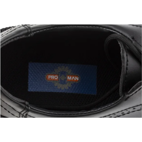RS PRO Black Men Toe Cap Safety Shoes, EU 42, UK 8, US 9 (462552)