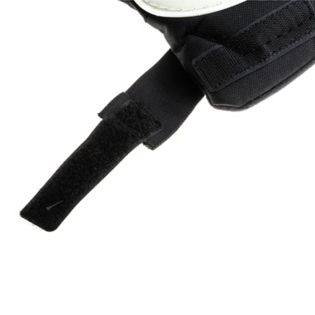 RS PRO Black Rubber Adjustable Strap Knee Pad Resistant to Water (154851)