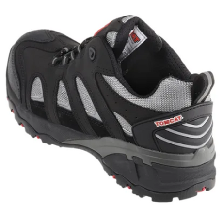 RS PRO Black Men Toe Cap Safety Trainers, UK 9, US 10, EU 43 (7058891)