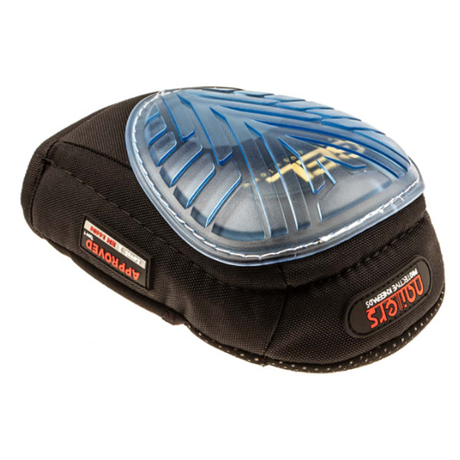 RS PRO Black Gel Adjustable Strap Knee Pad (4659369)