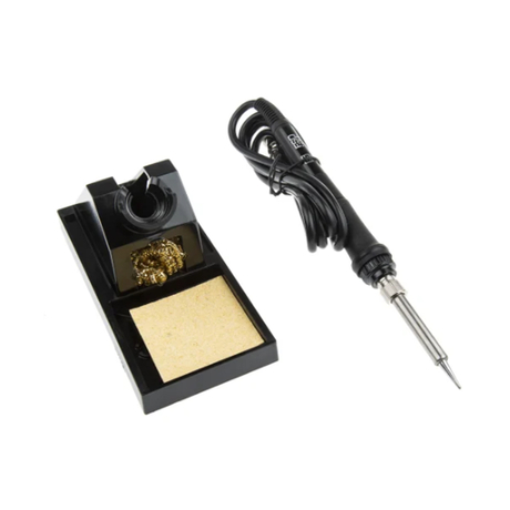 700W soldering station and soldering iron RS PRO 1244134 with accessories