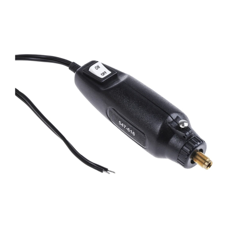 Máy khoan lỗ dùng điện RS PRO 547616
