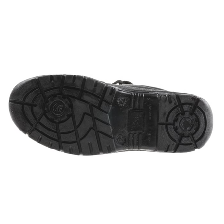 RS PRO Black Steel Toe Cap Mens Safety Boots, UK 8, EU 42, US 9 (7903993)