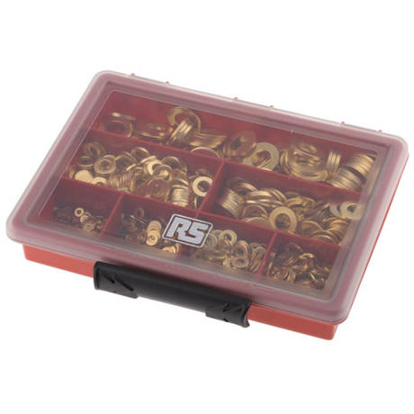 Hộp long đền phẳng RS PRO 4828442 (1.090 chi tiết)