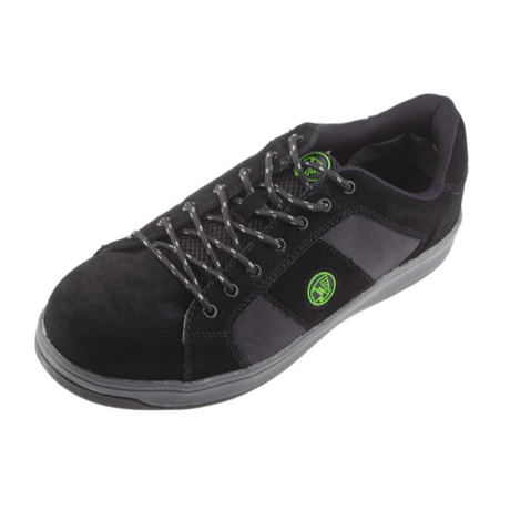 RS PRO Black Men Toe Cap Safety Trainers, UK 11, US 12, EU 45 (8508533)