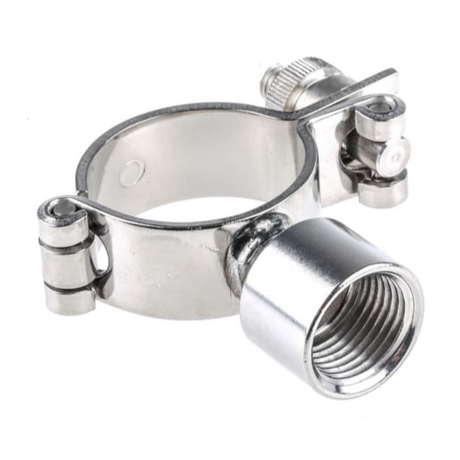 RS PRO 2655270 1 1/2 Inch Hinged Pipe Clamp