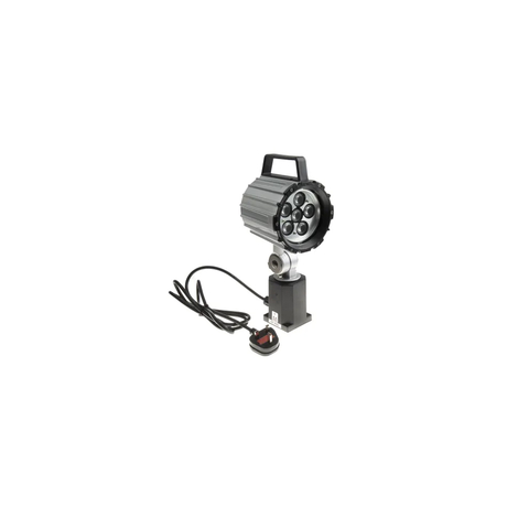 Đèn LED ống 12W RS PRO 7778016 có cánh tay điều chỉnh