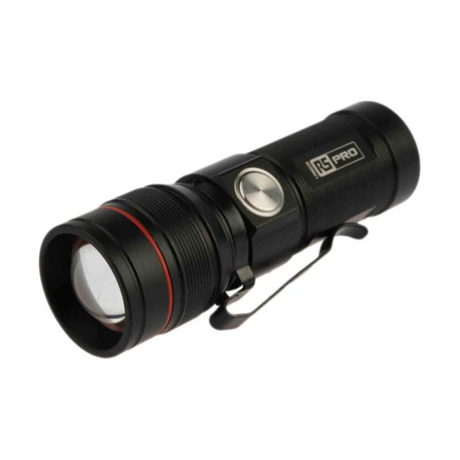 Rechargeable LED Flashlight 300lm RS PRO 1766035