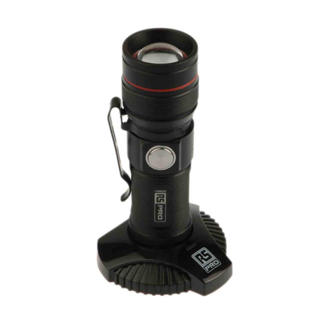 Rechargeable LED Flashlight 300lm RS PRO 1766035